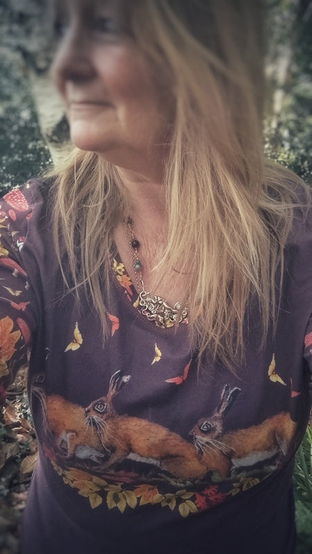 Autumn Hare Run Top