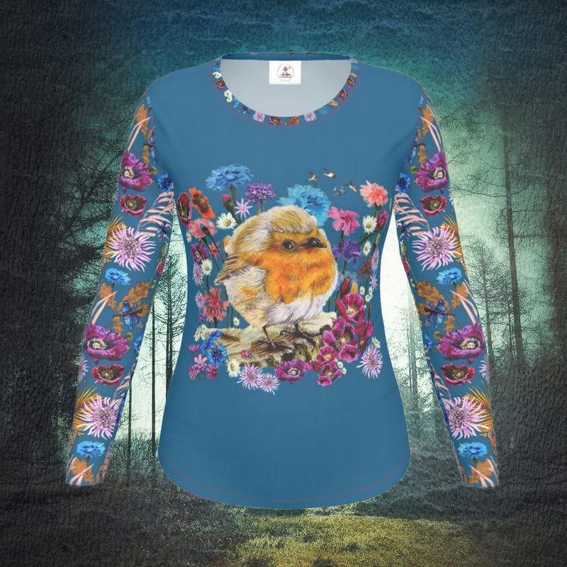 Robin Redbreast Messenger Cotton T-shirt