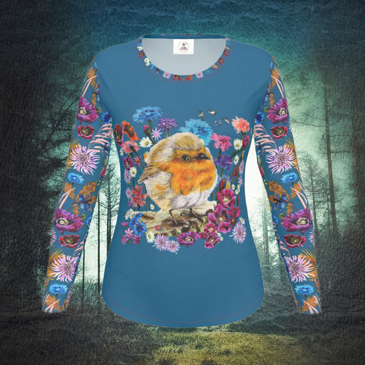 Robin Redbreast Messenger Cotton T-shirt