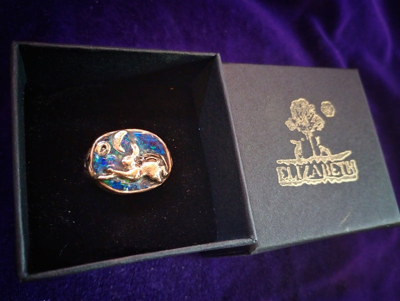 Freedom Hare Ring