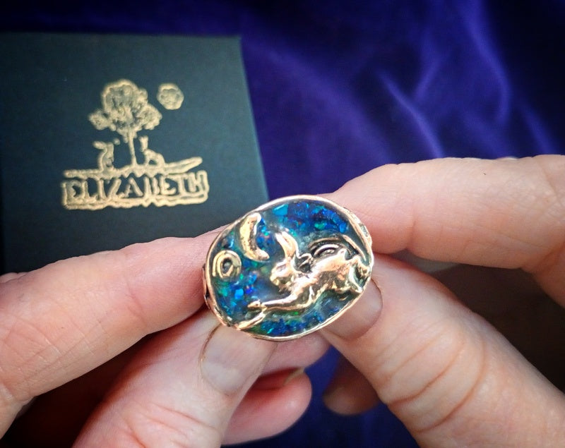 Freedom Hare Ring