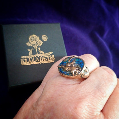 Freedom Hare Ring
