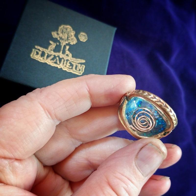 Freedom Hare Ring