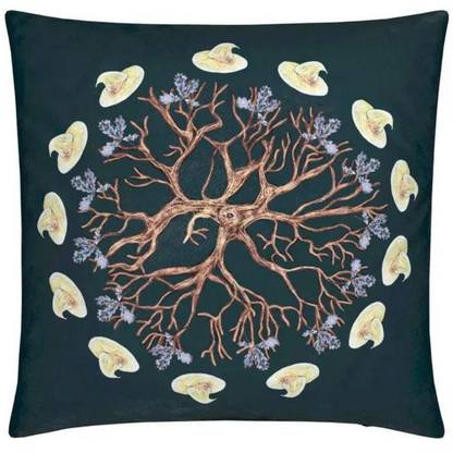 Generational White Witches Velvet Cushion