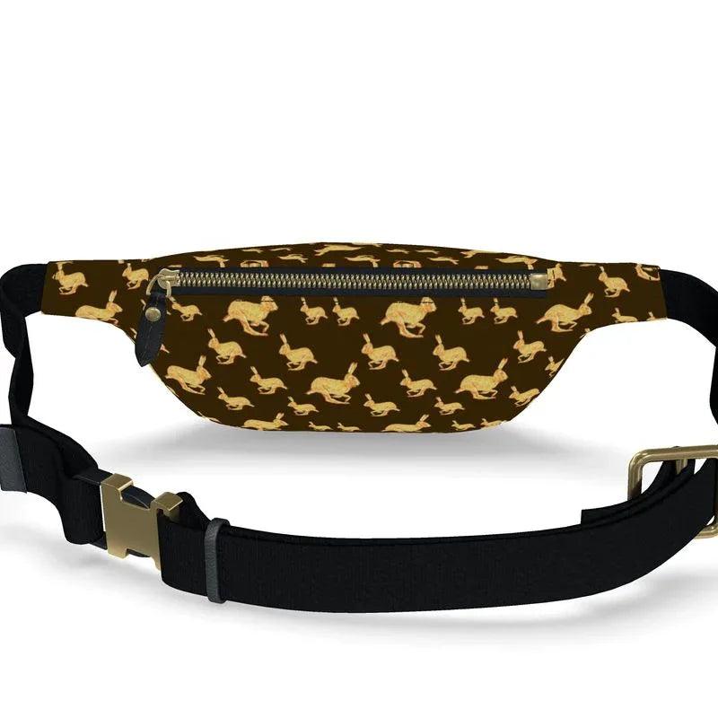 Golden Hare Bum Bag - Elizabeth's Boutique