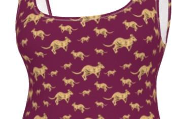 Golden Kangaroo Swimsuit