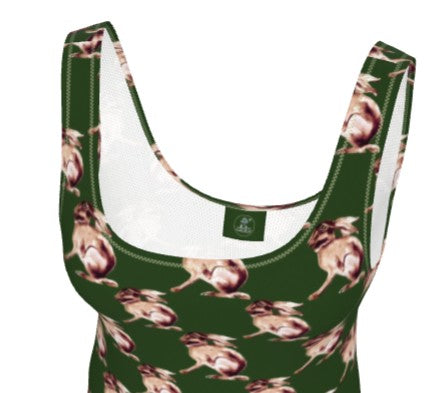 Hare Lovers Swimming Costume
