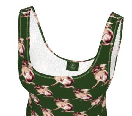 Hare Lovers Swimming Costume