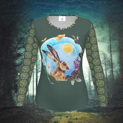 Hare in the Wilds Cotton T-Shirt