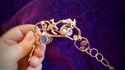 Hares on the Rolling Hills Bracelet