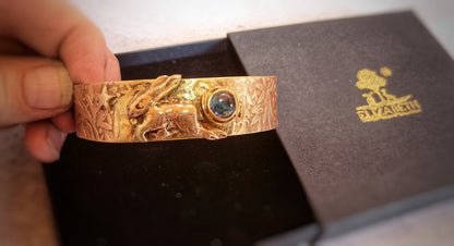 Spirit of the Wilds Hare Kyanite Bracelet Band