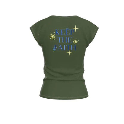 Keep the Faith - Elizabeth's Boutique back of statement tshirt