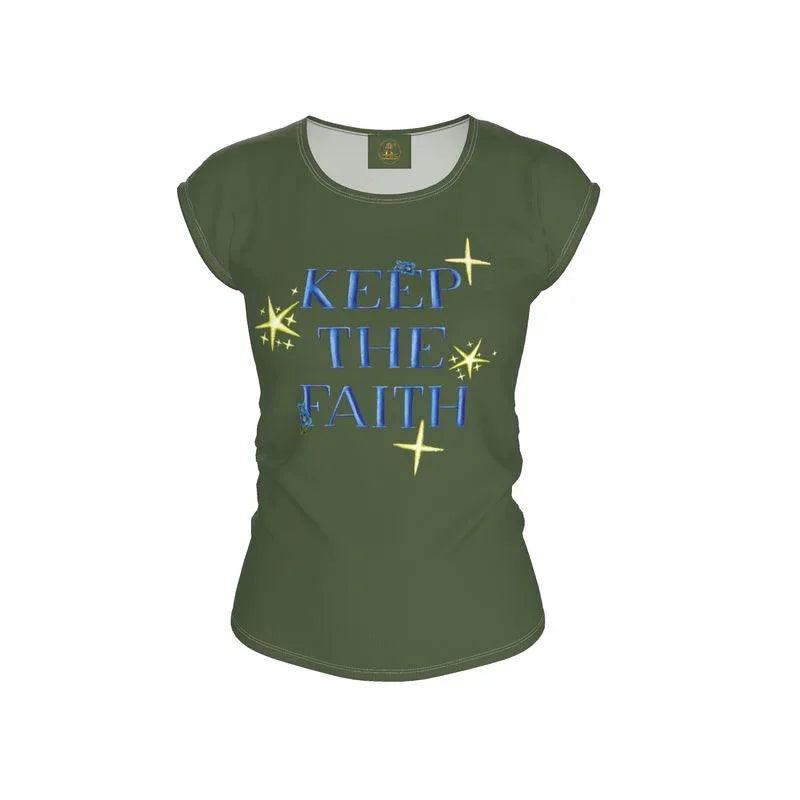 Keep the Faith - Elizabeth's Boutique statement tshirt front 