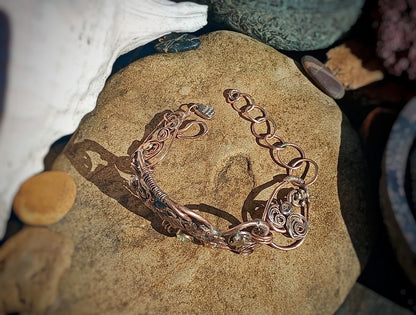 Leaping Cat Bracelet