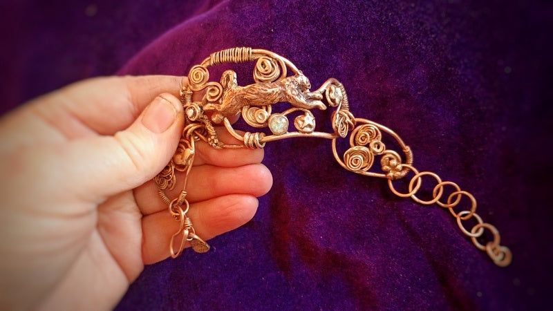 Leaping Cat Bracelet