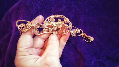 Leaping Cat Bracelet