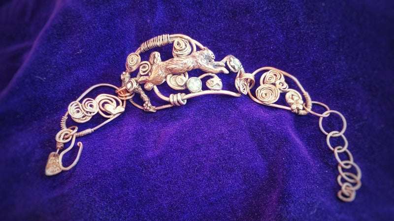 Leaping Cat Bracelet