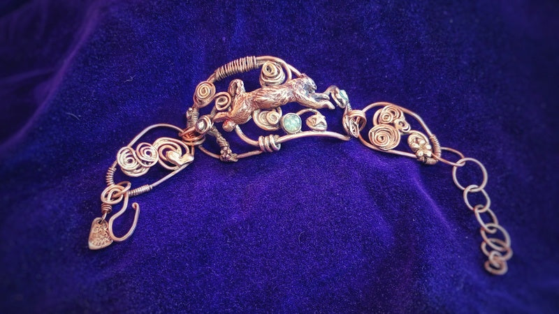 Leaping Cat Bracelet