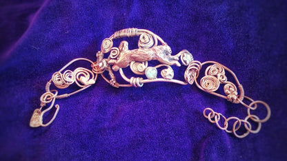 Leaping Cat Bracelet