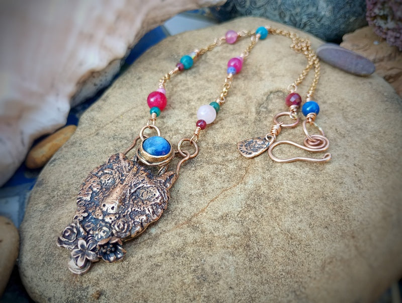 Wild Mountain Cat Necklace