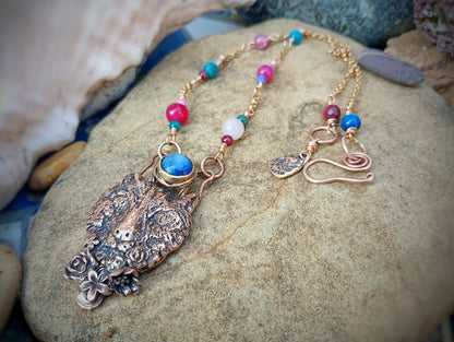 Wild Mountain Cat Necklace