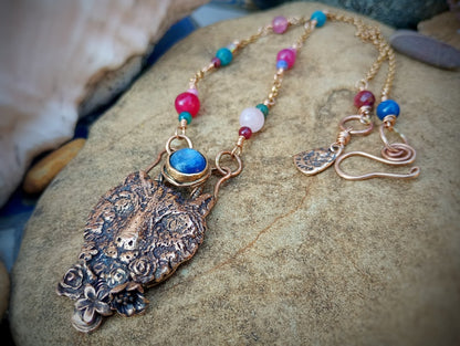 Wild Mountain Cat Necklace