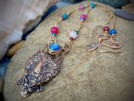 Wild Mountain Cat Necklace