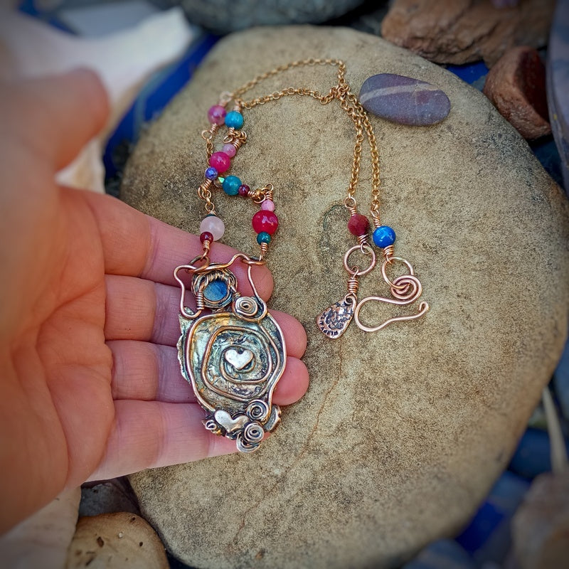 Wild Mountain Cat Necklace