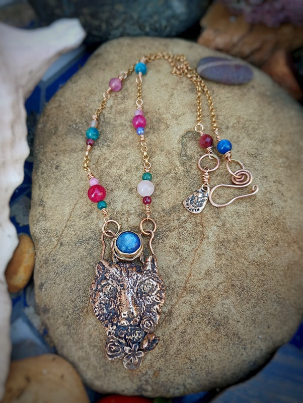 Wild Mountain Cat Necklace