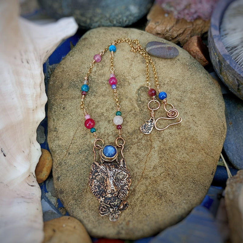 Wild Mountain Cat Necklace