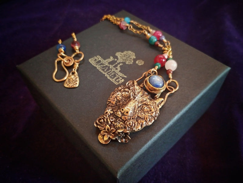 Wild Mountain Cat Necklace