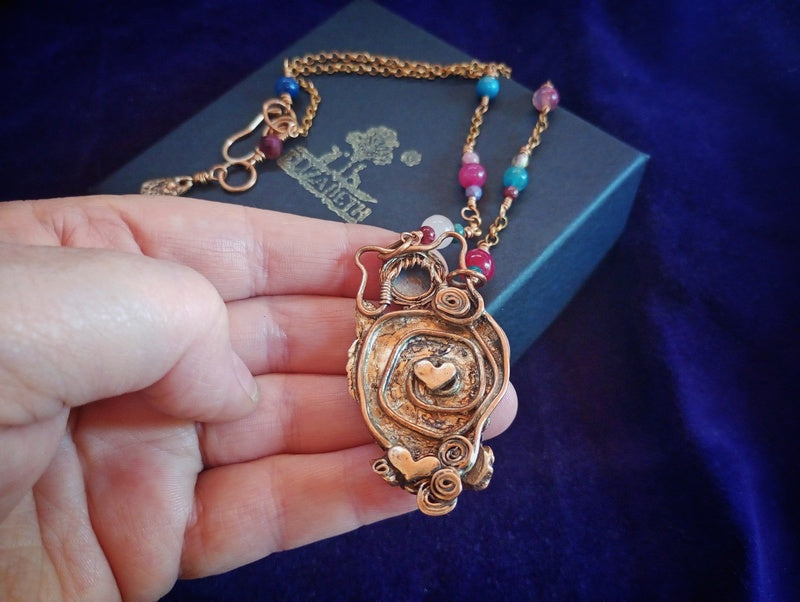 Wild Mountain Cat Necklace