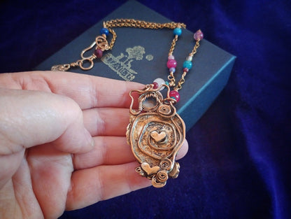 Wild Mountain Cat Necklace