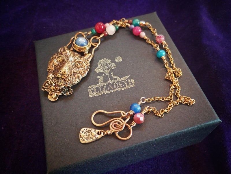 Wild Mountain Cat Necklace