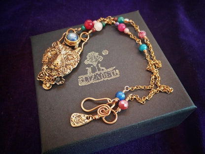 Wild Mountain Cat Necklace