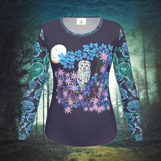 Owls Wisdom Cotton T-shirt