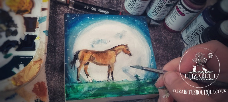 A Night Out Moon Bathing