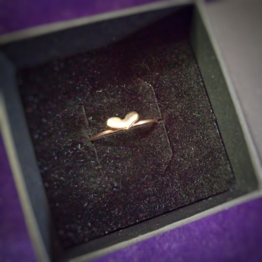 Nature Heart Ring - Size S