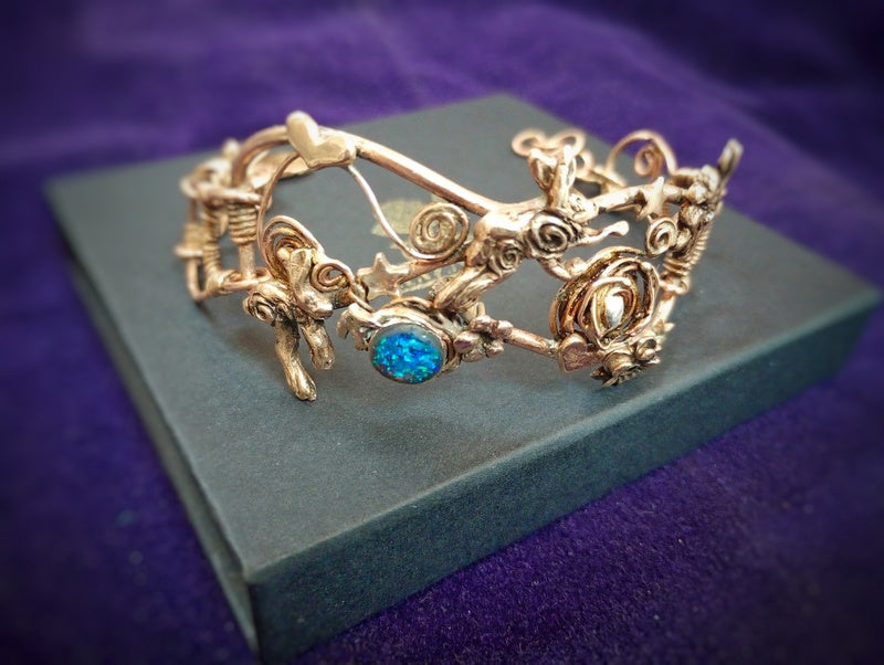 Hares on the Rolling Hills