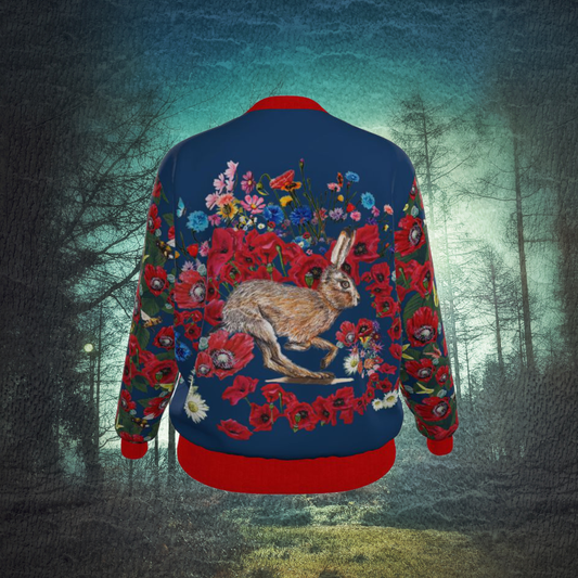 Running Hare Ladies Waterproof Bomber Jacket