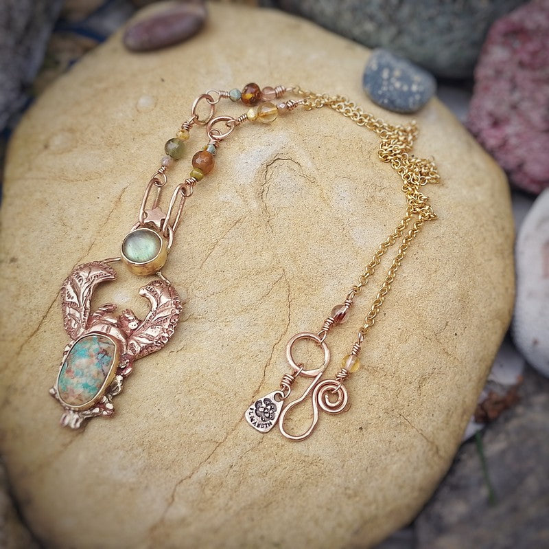 Scarab Good Luck Necklace