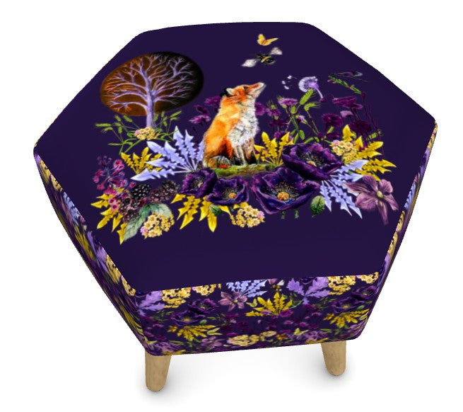 Fox Messenger Footstool