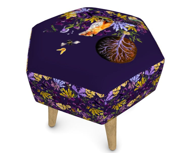 Fox Messenger Footstool