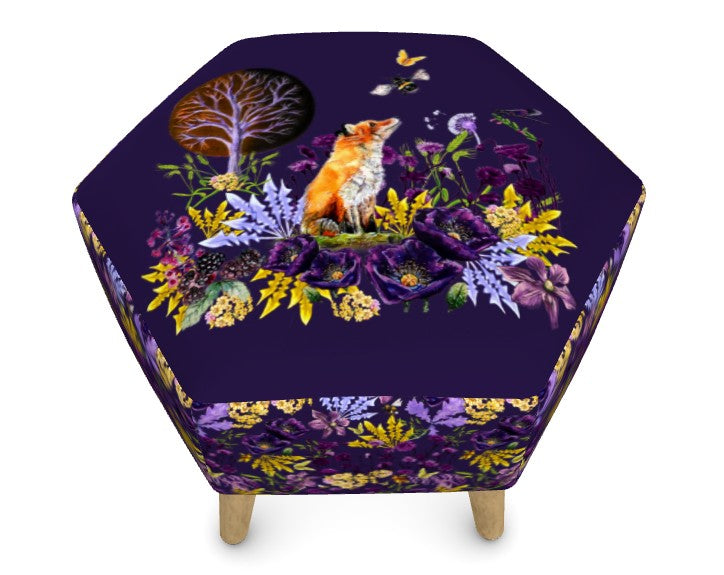 Fox Messenger Footstool