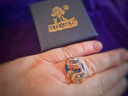 Dragon Seahorse Ring (reserved for KB)