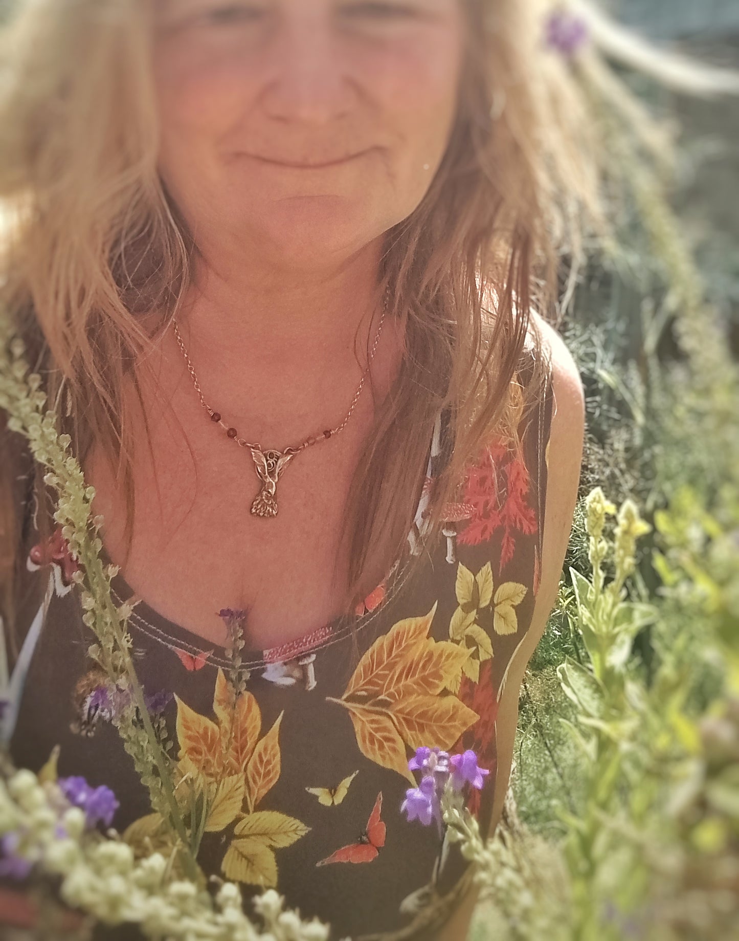 The Amber Hare Nature Energy Necklace Elizabeth Shewan Artist Designer



