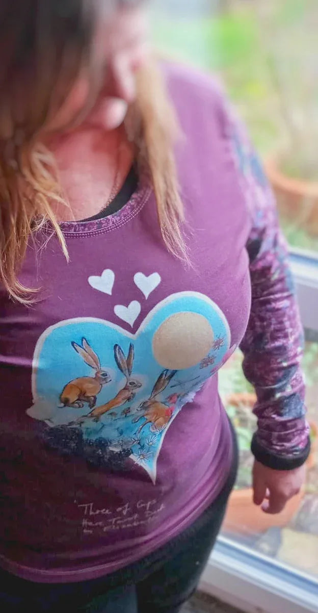 Three of Cups Hare Tarot Deck - Elizabeth's Boutique