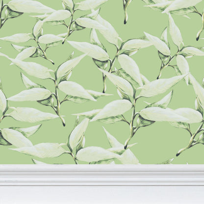 Olive Leaf Wallpaper