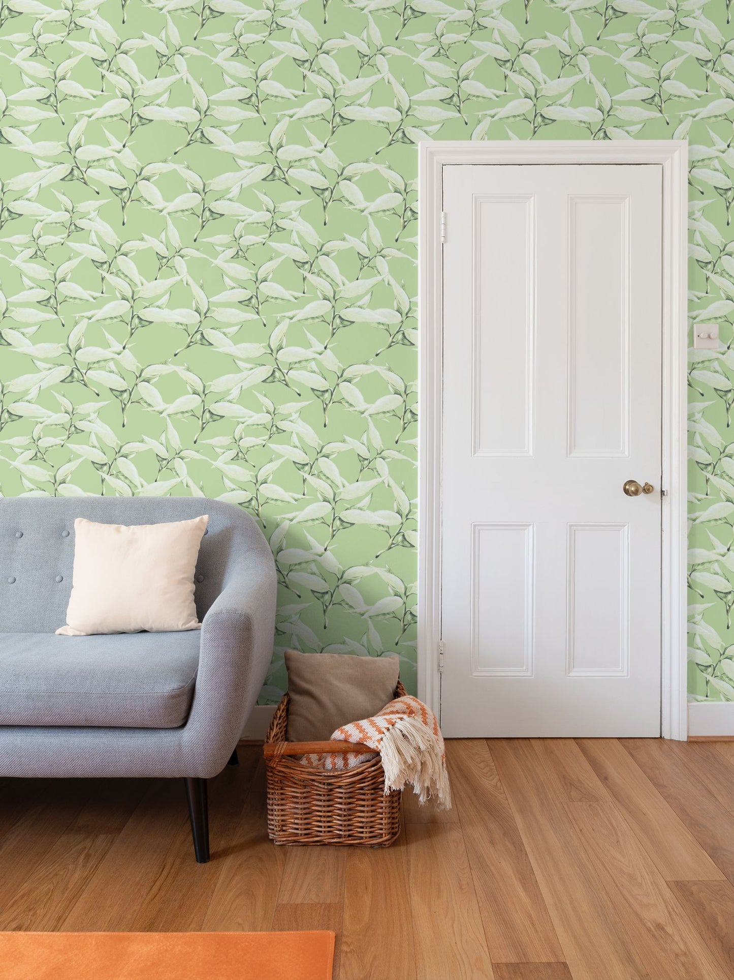 Olive Leaf Wallpaper
