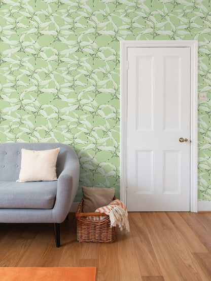 Olive Leaf Wallpaper